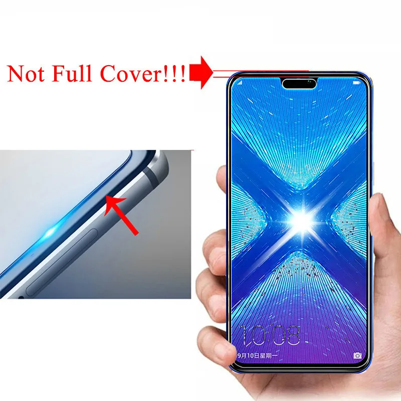 2.5D стекло для Huawei Honor 8x 8c 8 X Lite защитная пленка экрана защитное закаленное 9h чехол |