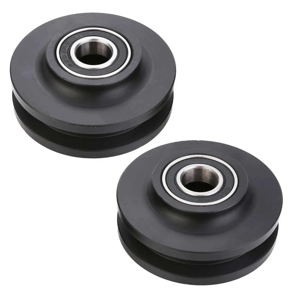 

2Pcs POM Sliding Barn Door Wheel Closet Cabinet Window Hardware Roller Pulley Sliding Wardrobe Bearing Supplies