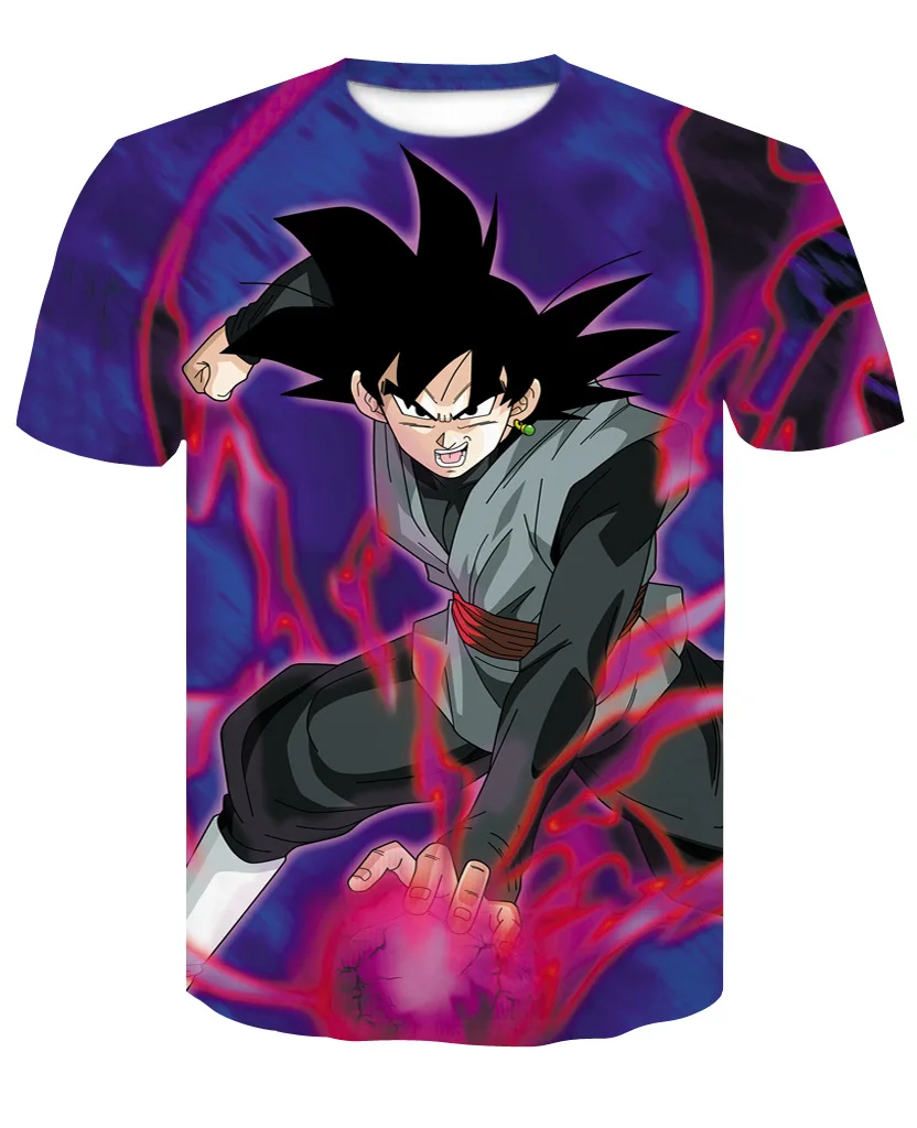 Футболка Коди ландин 3DT футболка DBZ Мужская мультфильм dragon ball Z harajuku Super Saiyan