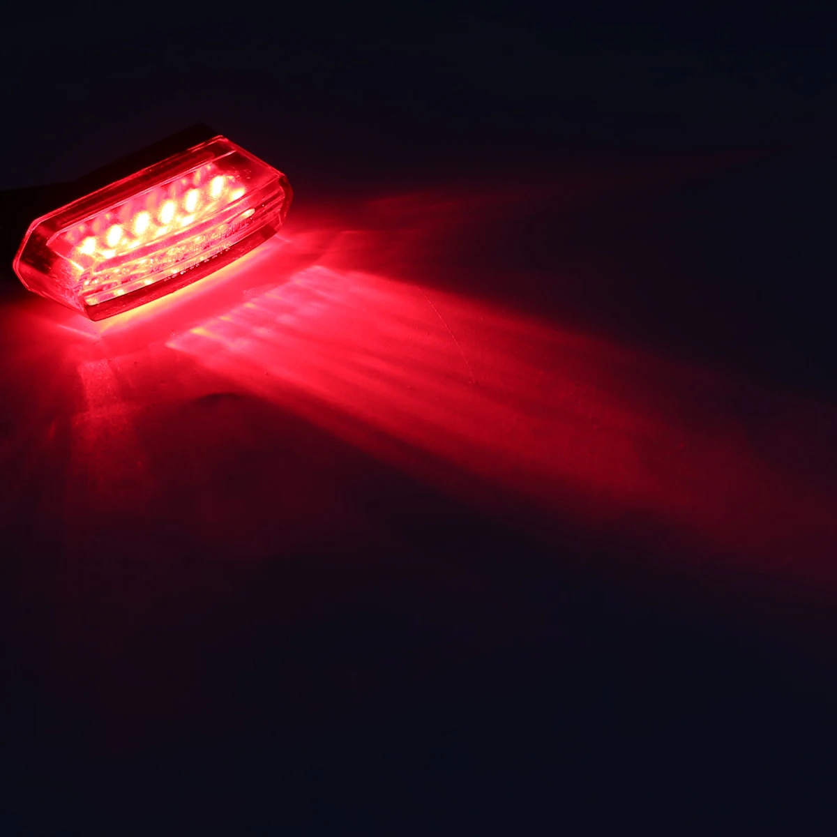 6LED 12V красный мотоцикл задний светильник Длительное Действие номерной знак хвост