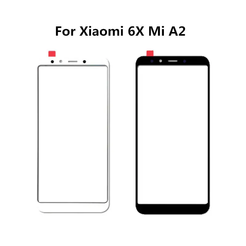 Для Xiao mi 5 Сенсорная панель 6X A2 запасная часть сенсорного экрана для внешняя