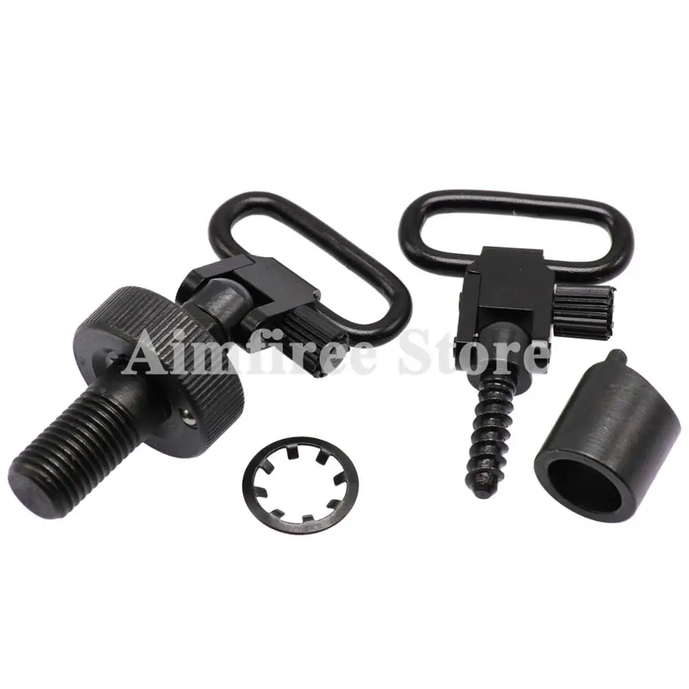 Охотничья сталь QD Mossberg 500 88 12GA Gauge Sling Mount Kit журнал трубка Адаптер Крышка Крепление