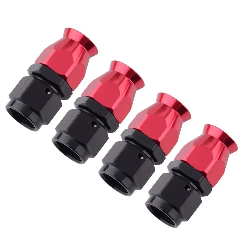 ESPEEDER AN6 0/45/90/180 Degree Aluminum Swivel Hose End Fitting 5 Meter PTFE Fuel Line Oil Cooler Adapter Kit | Автомобили и