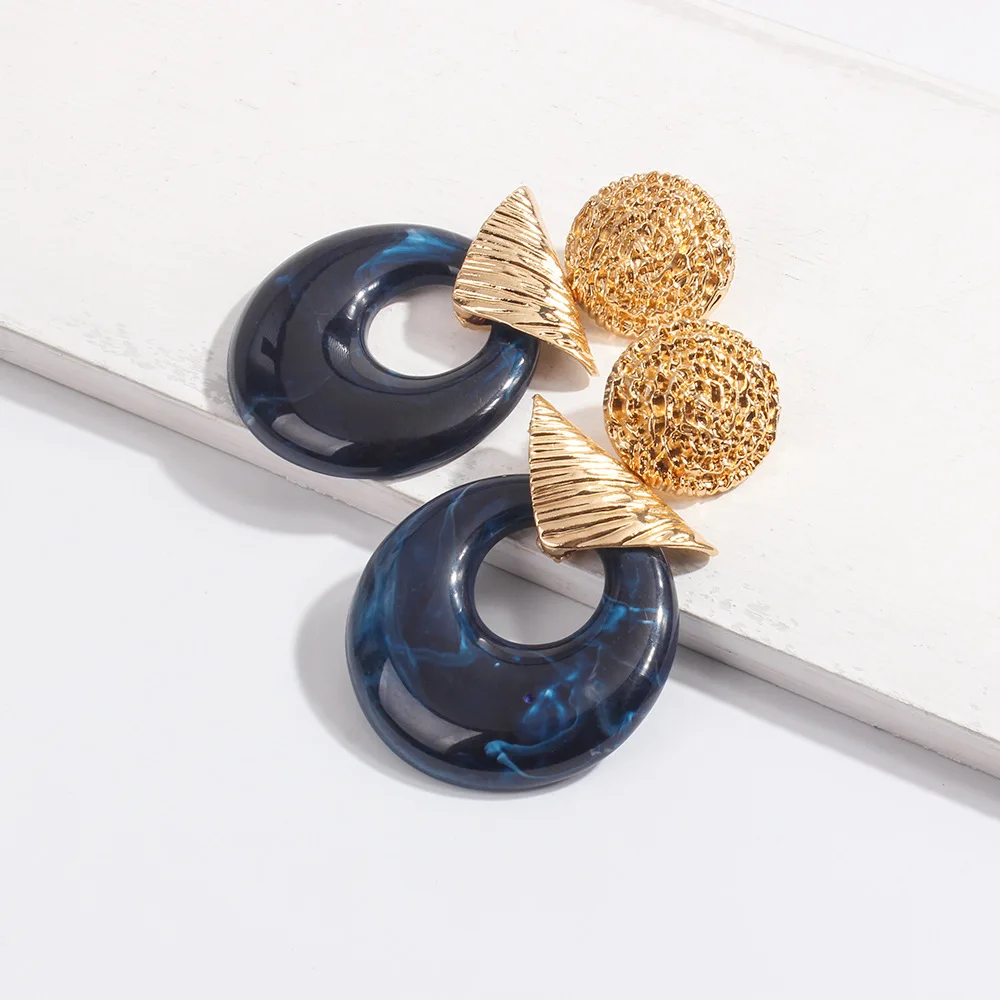 GEREIT новый дизайн Женские Ювелирные изделия роскошные серьги из сплава 3 цвета