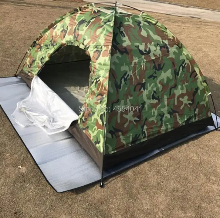 

Outdoor camouflage camouflage tent, field camping, anti UV tents, military green camouflage round double