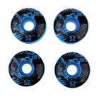 MagiDeal 4 шт. высокое качество 4 шт.компл. 52x30 мм колеса скейтборда прочный колёса из полиуретана для роликовых коньков, полиуретановые колеса для скейтборда