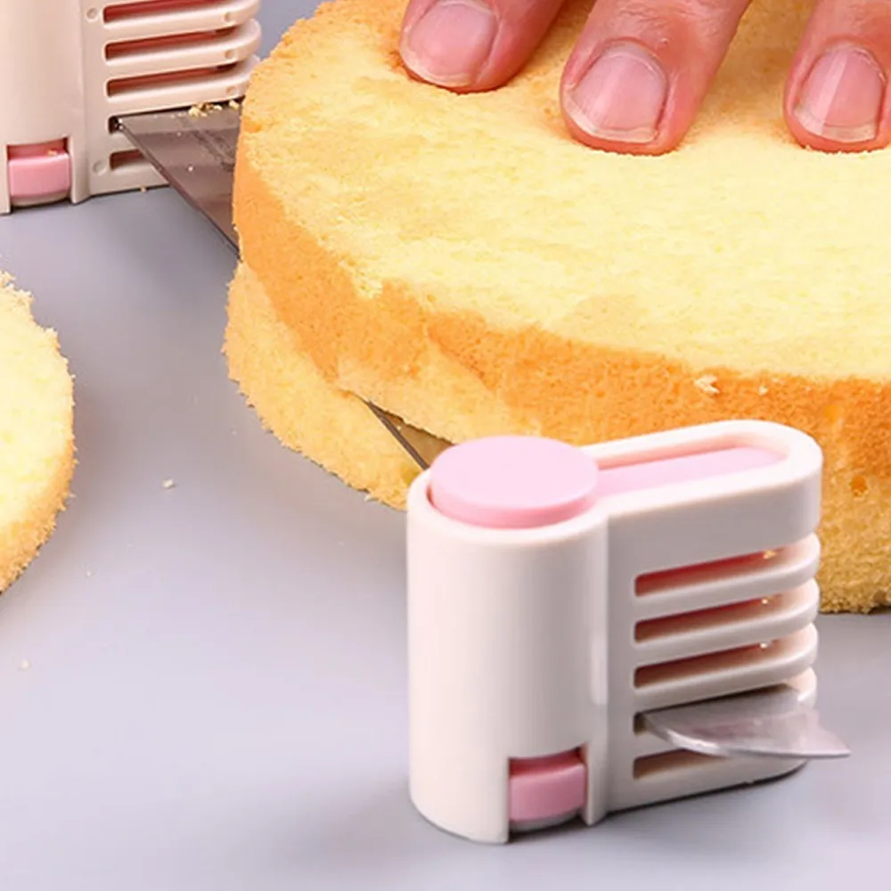 2 шт. DIY торта Слайсеры 5 слоев слайсер для пирога лист направляющий резак сервер