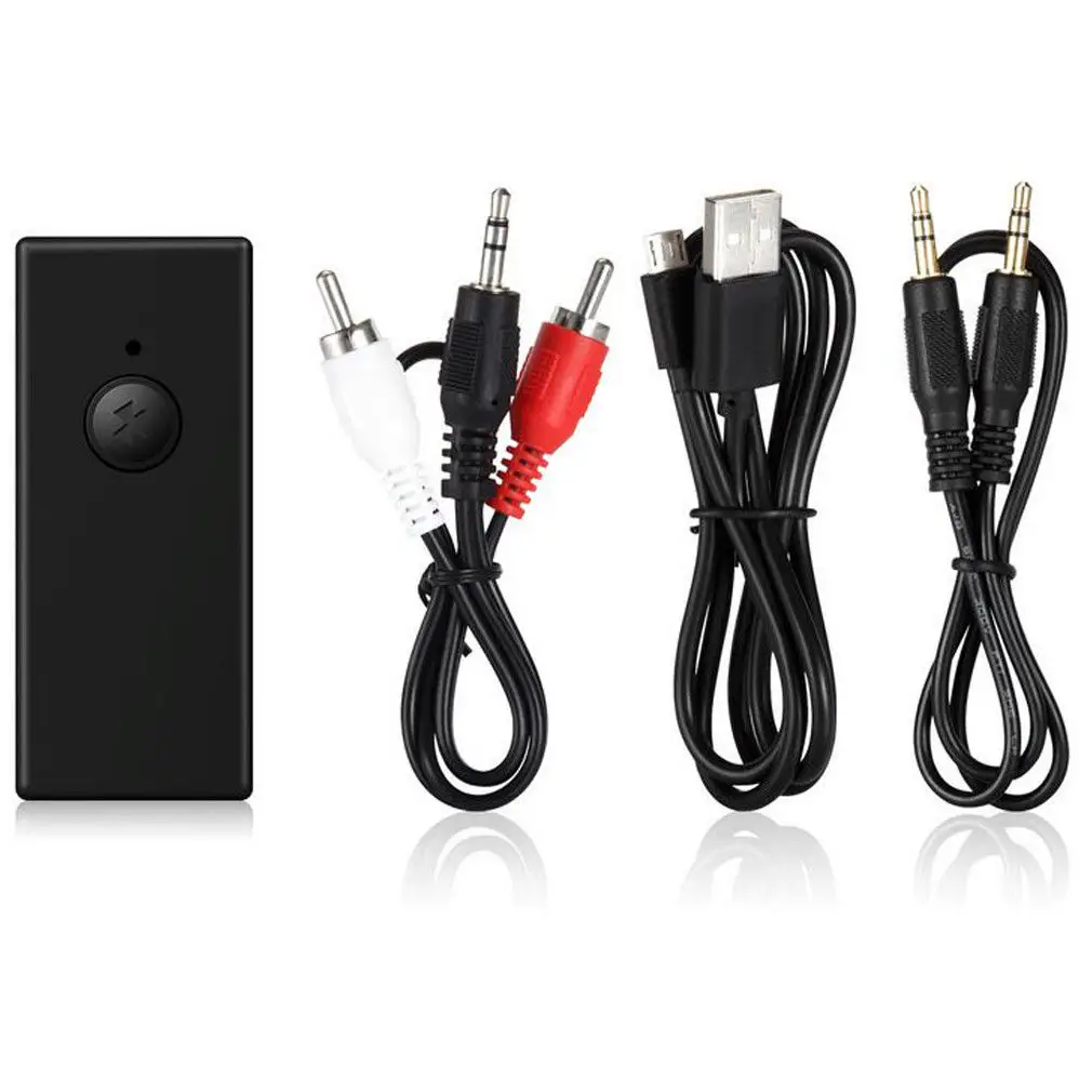 Беспроводной Bluetooth аудио передатчик + приемник 3 5 мм RCA Музыка 2 в 1