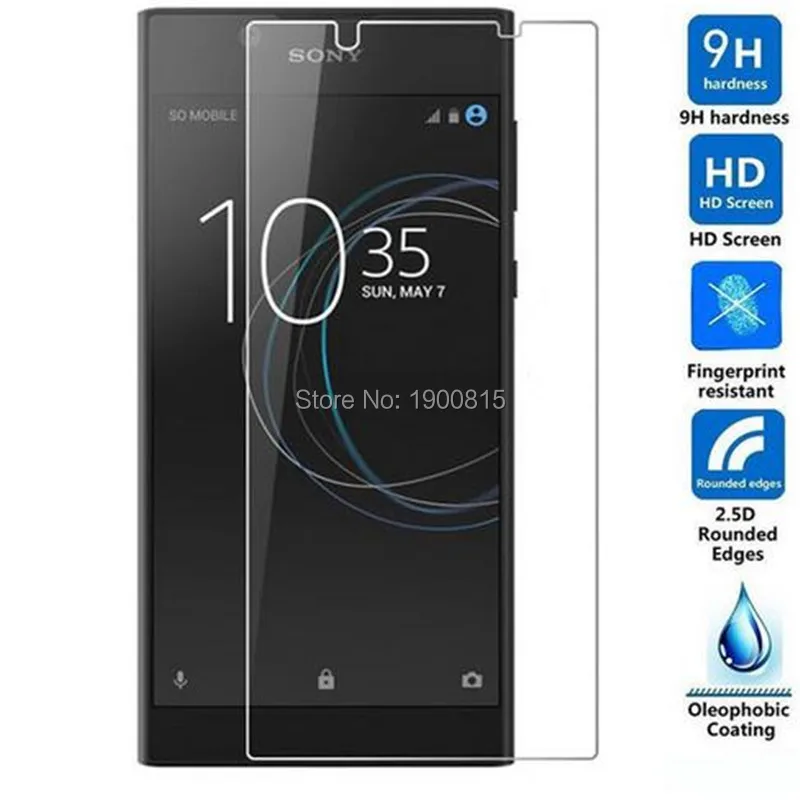 Защитное стекло 9H 2.5D для Sony Xperia L1 G3311 G3312 G3313 5 дюйма|Защитные стёкла и плёнки