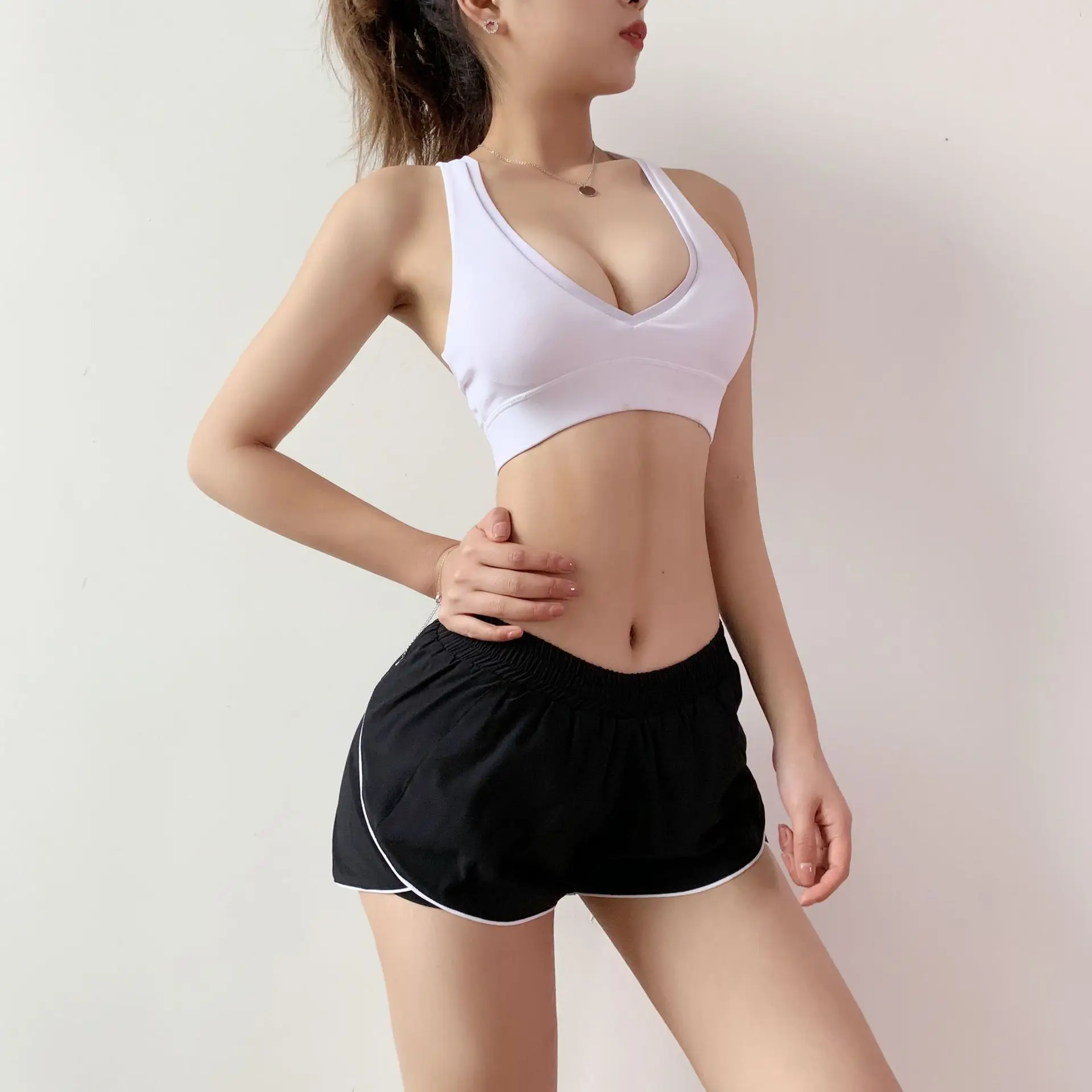 Women Sexy Sport Fitness Yoga Shorts Athletic Cool Ladies Running Short Clothes Sportwear | Спорт и развлечения