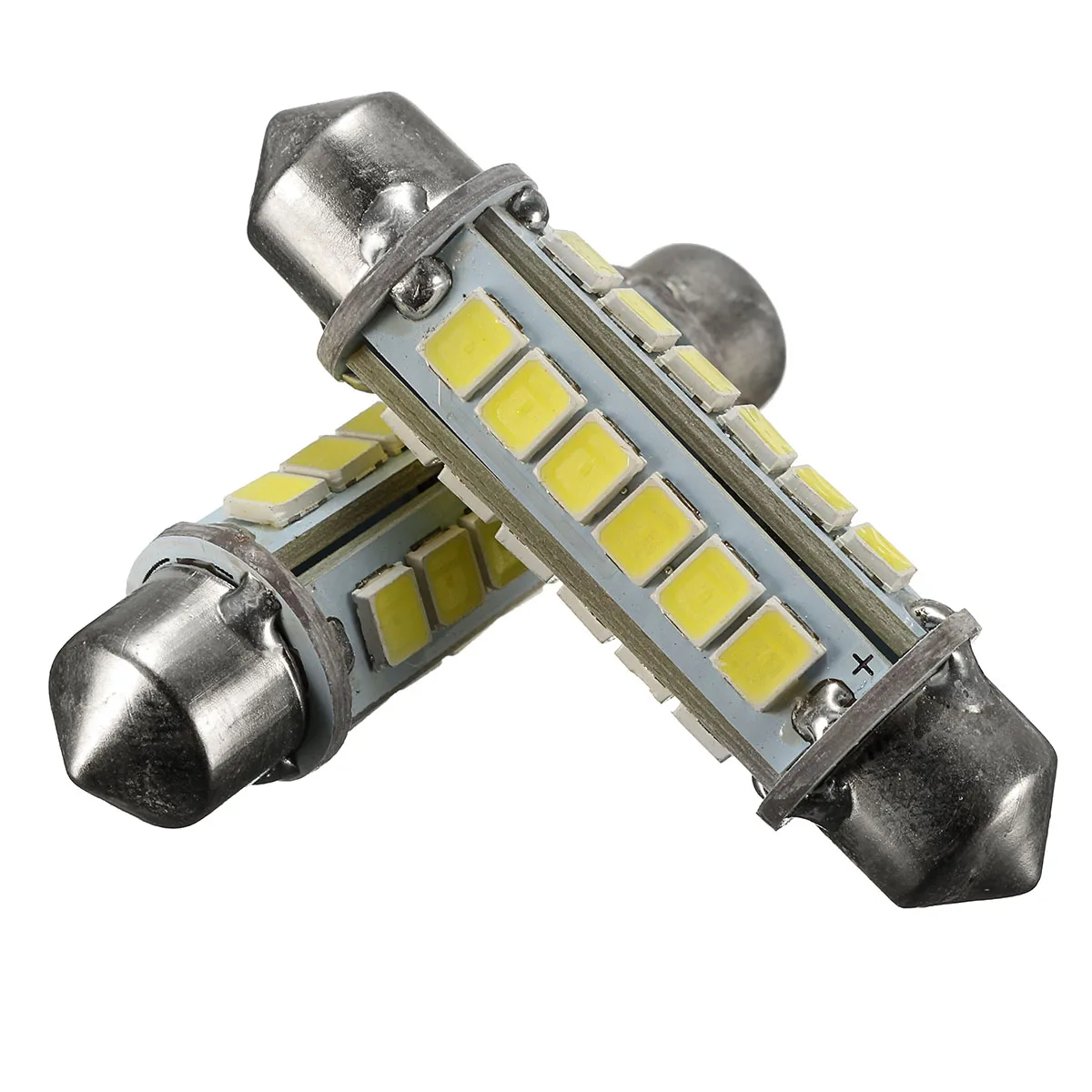 1 пара светодиодный светильник для номерного знака 42 мм 2835 24SMD 360