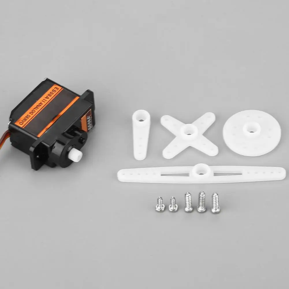 EMAX ES08AII микро Высокочувствительный Аналоговый сервопривод для радиоуправляемой