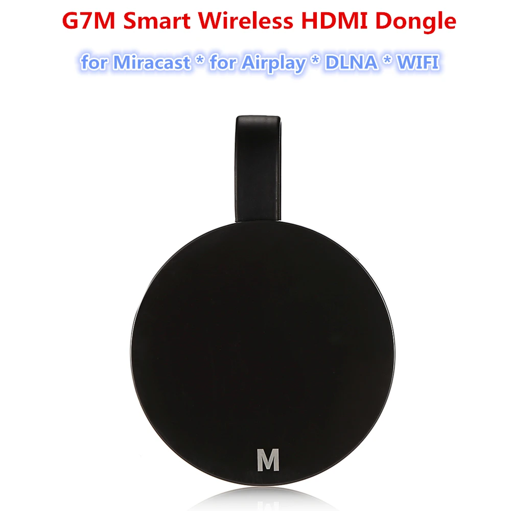 Mirascreen G7M 2 4G беспроводной HDMI 1080 p ключ для YouTube/Netflix/Google Home с процессором 600 МГц