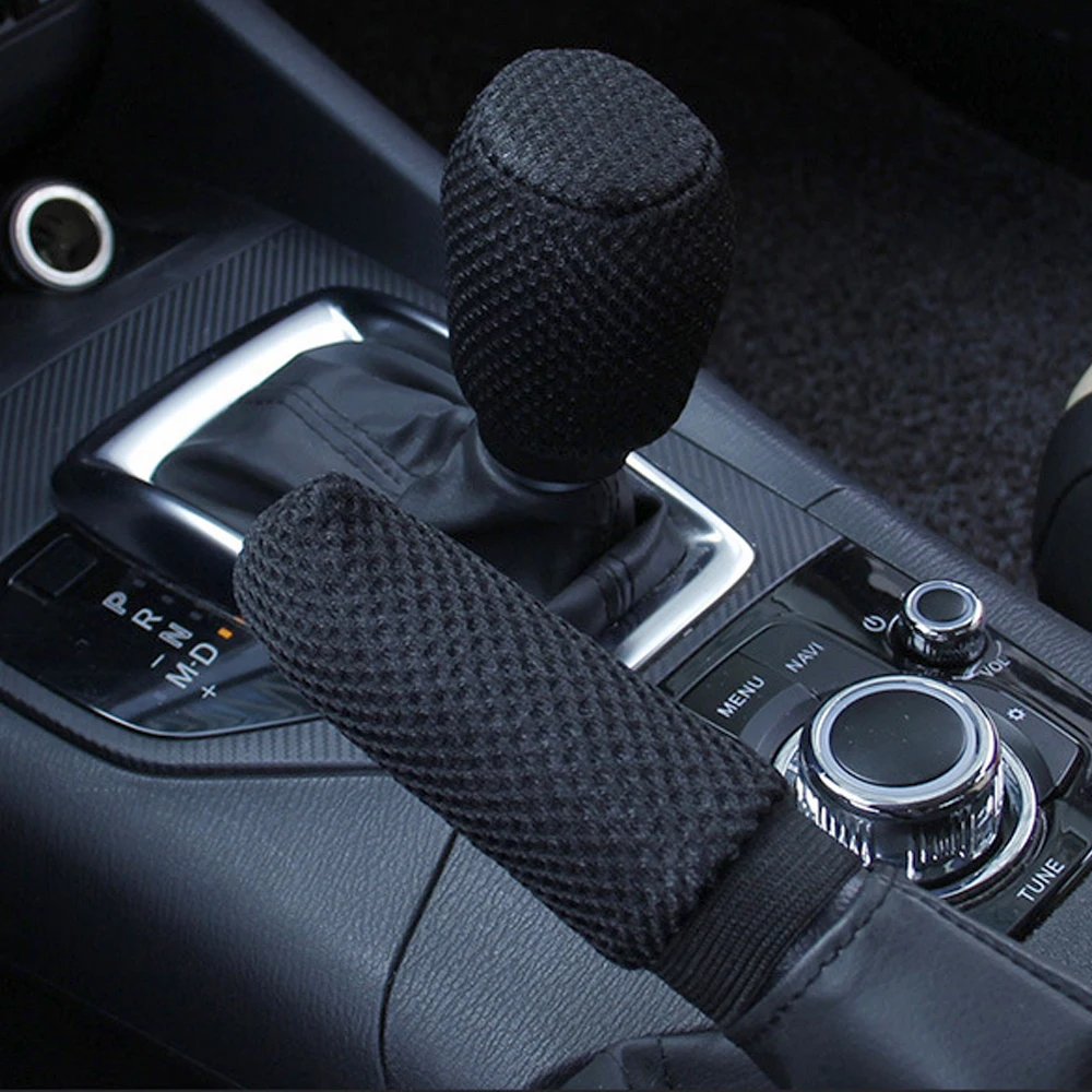 FORAUTO 2 шт./компл. ручной тормозной чехол для рычага переключения передач