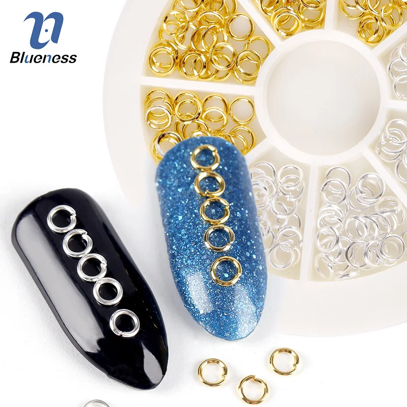 Blueness 3D Подвески из серебристого золотого сплава круглые дизайнерские