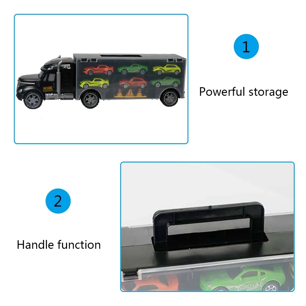 Aiboduo Car Toy Plastic P832-A Small Container Truck Model Storage Set Boys Gift |