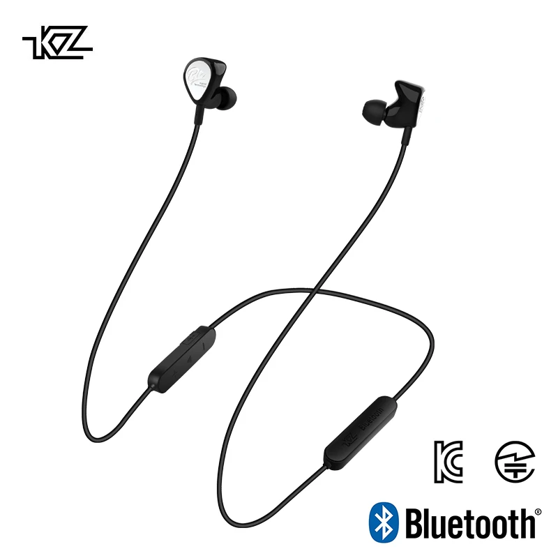KZ BTE 1DD + 1BA Aptx гарнитура спортивные Bluetooth наушники/Беспроводная Hifi басовые