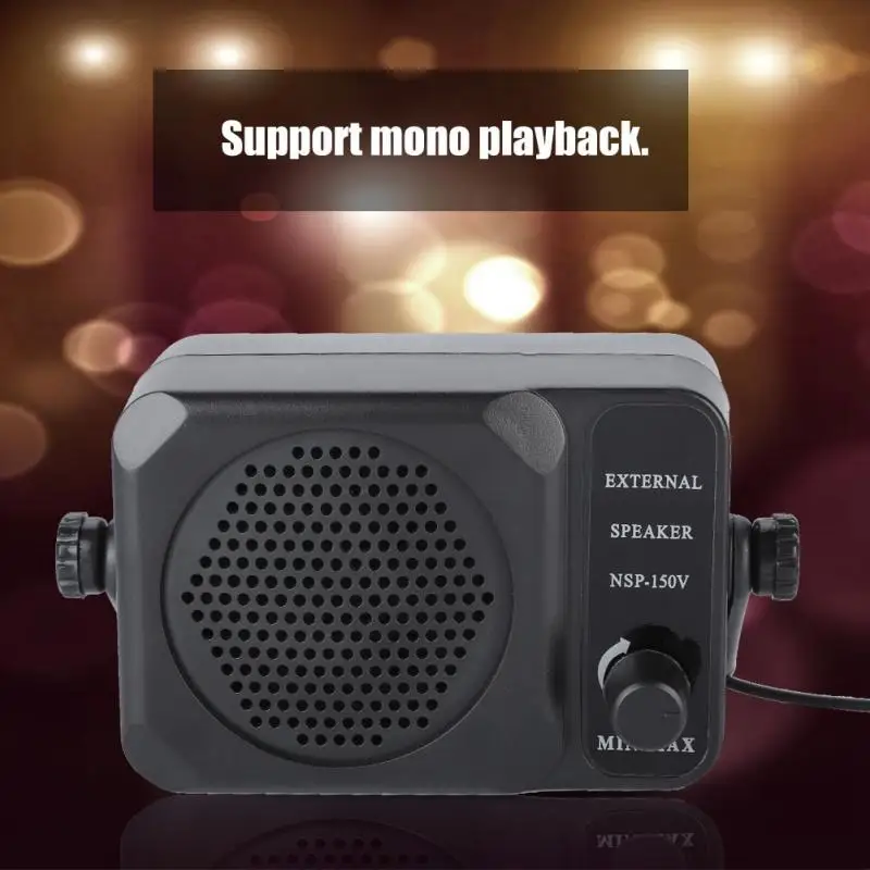 Автомобильное мобильное радио внешний Динамик для Yaesu Kenwood Icom FT 7800R 8900R TM261drop