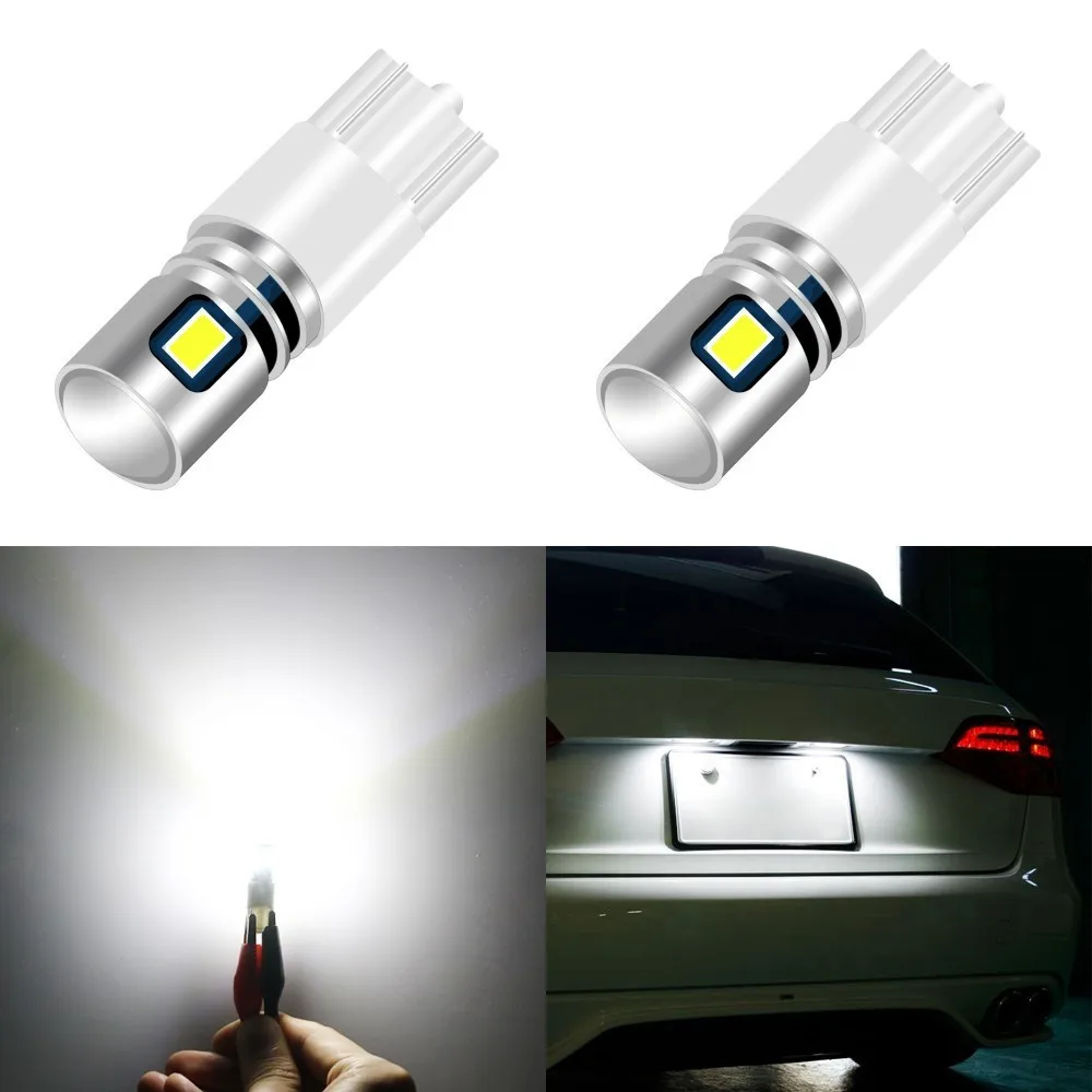 1 шт. T10 194 W5w Cob 2835 5Smd автомобильный лицензионный светильник сигнальная Поворотная