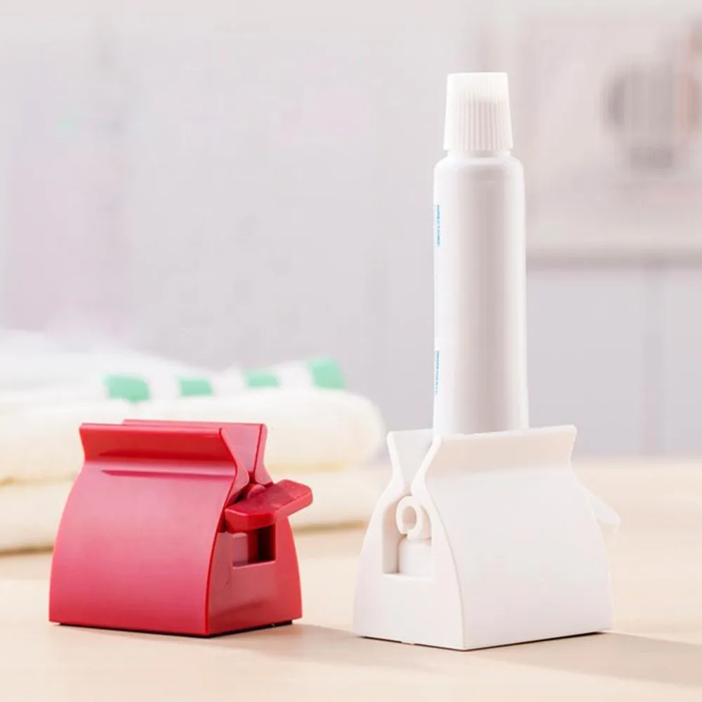 Lazy Automatic Toothpaste Dispenser Dust-proof Toothbrush Holder Wall Mount Stand Bathroom Accessories Set Squeezers | Дом и сад