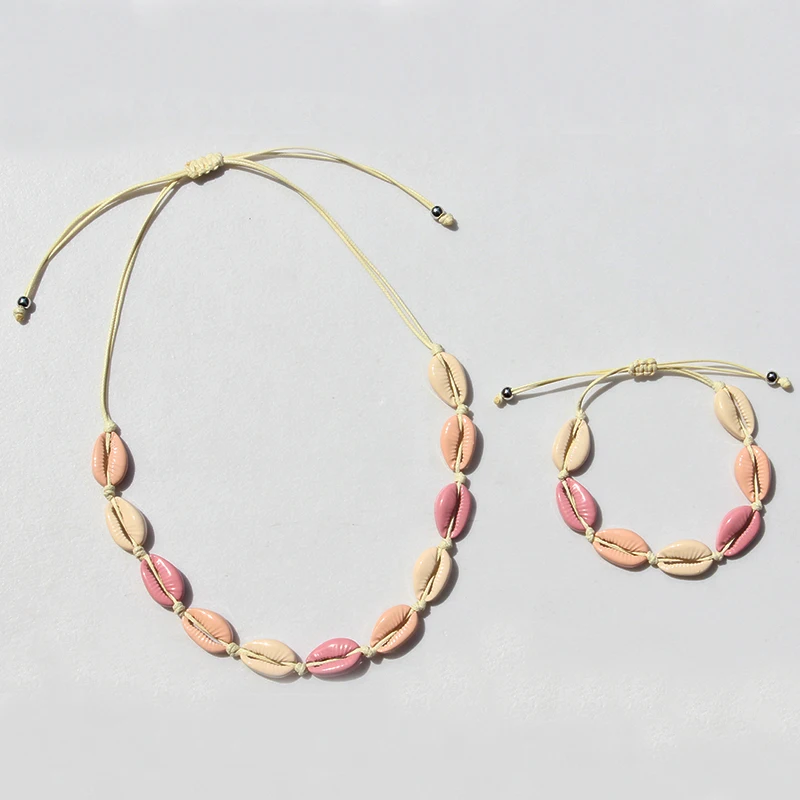 Бесплатная доставка красочное летнее ожерелье браслет ювелирные изделия