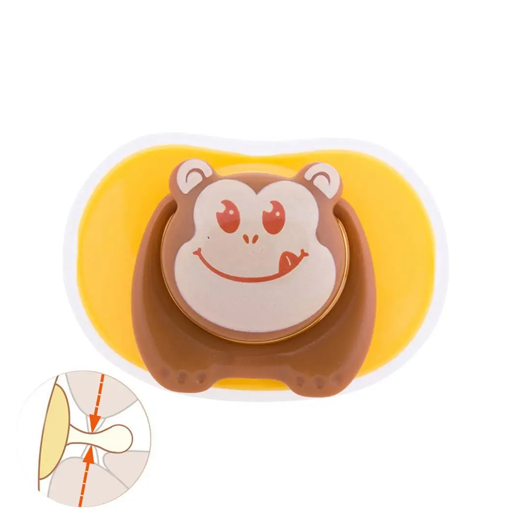 Портативный милая форма животных соску&gt 0 месяцев 20 120 круглый плоские детская
