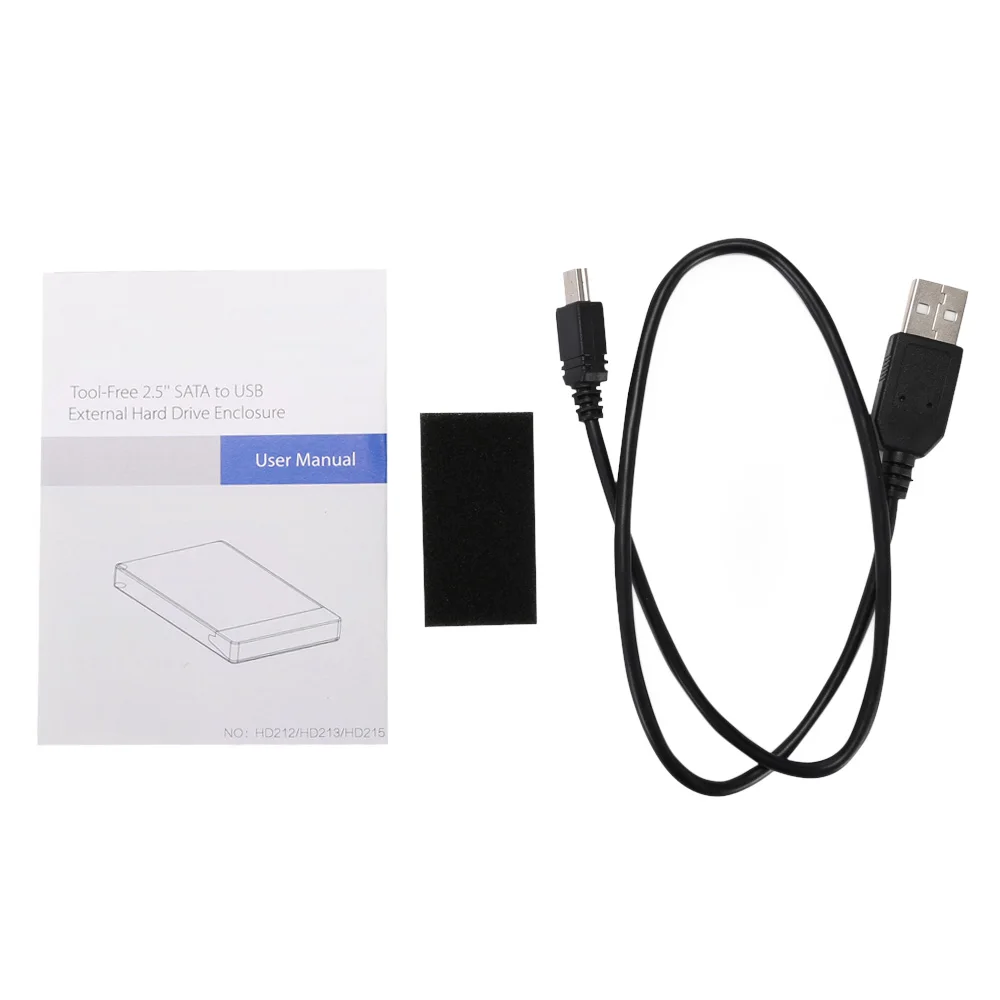 2 5-дюймовый внешний корпус жесткого диска Usb2.0 Sata | Компьютеры и офис