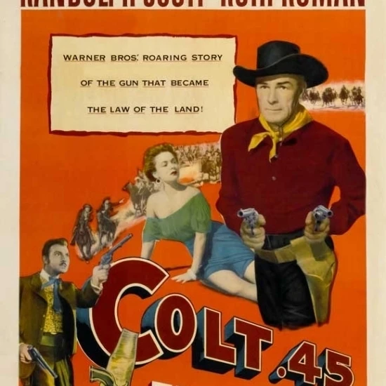 Плакат с изображением Кольта 45 (27x40)|Таблички и знаки| |