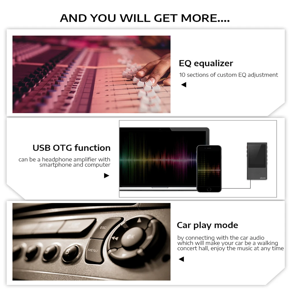 Оригинальный XDuoo X20 High Fidelity Lossless музыка DSD HIFI Mp3 плеер DAP поддержка Apt-X Aptx Bluetooth 4 1 NANO