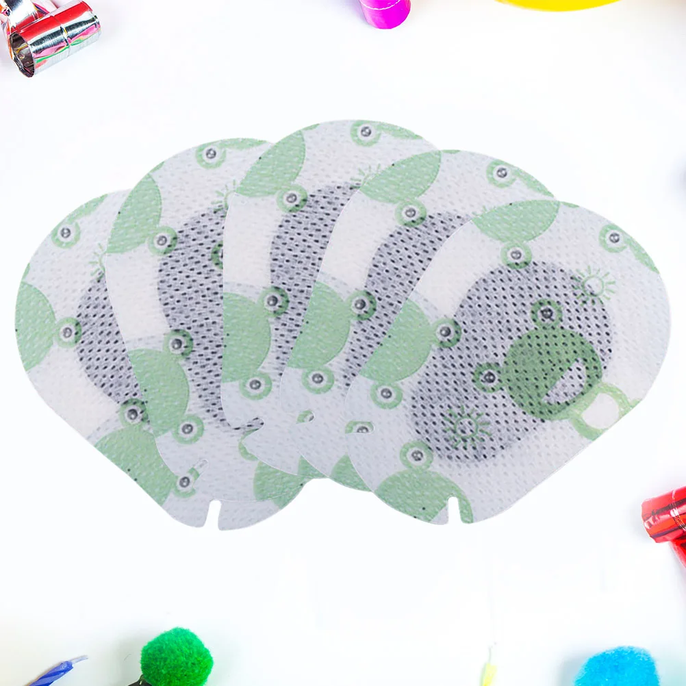 5pcs Eye Patches Cartoon Premium Non-Woven Non-Irritative PatchTreatment For Lazy Eyes Amblyopia Strabismus Random Color | Красота и