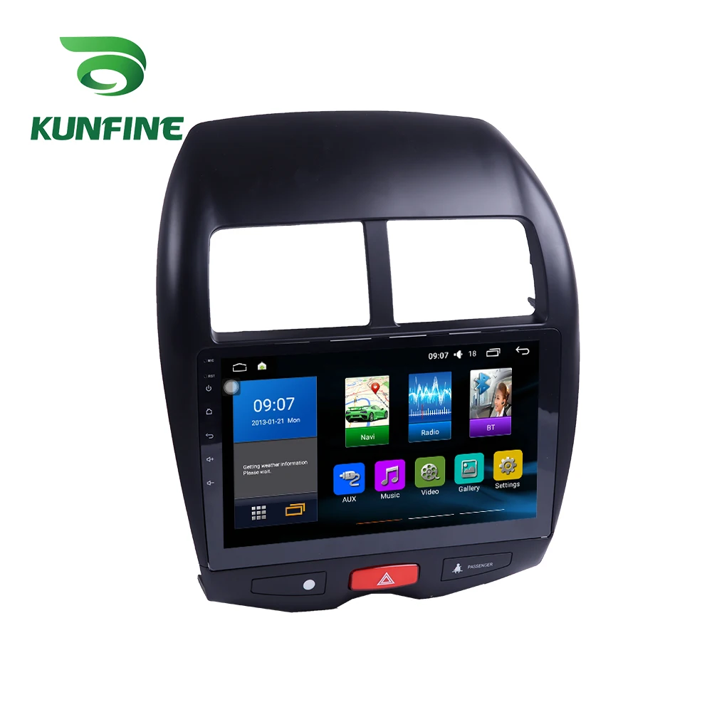 Octa Core 1024*600 Android 10 0 автомобильный DVD GPS навигатор плеер Deckless Car Stereo для Mitsubishi ASX 2010 2019