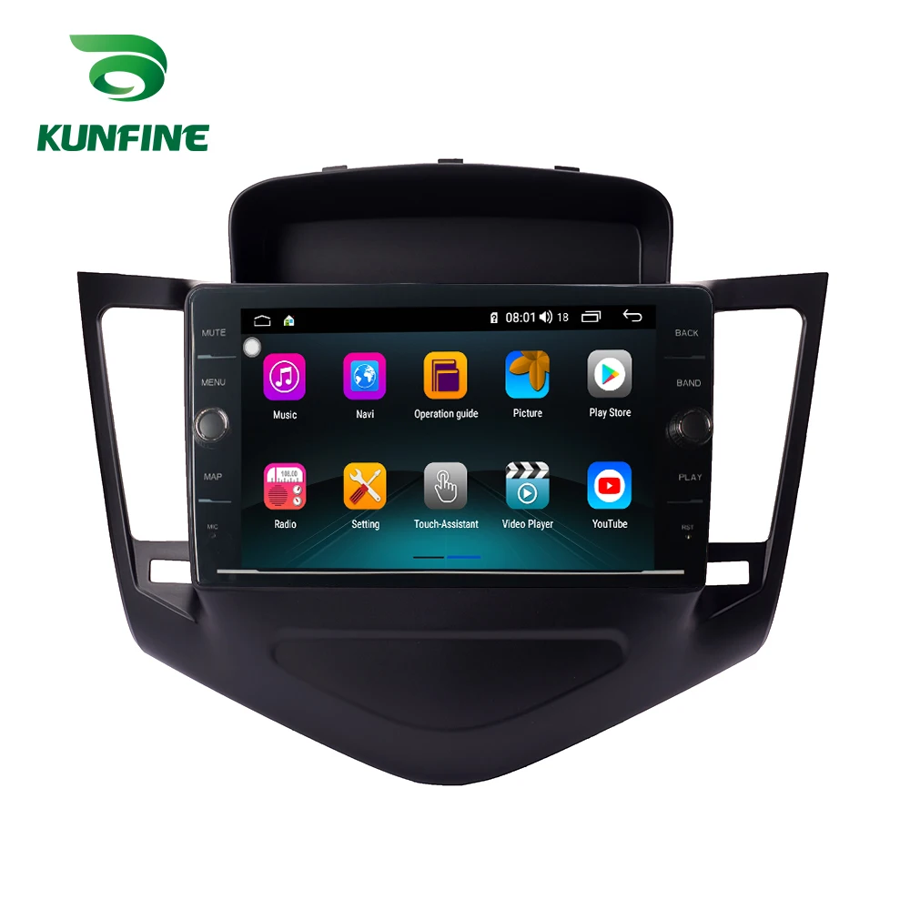 Восьмиядерный ПЗУ 64 ГБ Android 8,1 автомобильный DVD gps навигатор плеер Deckless стерео для Chevrolet Cruze 2009 2010 2011 2012 2013