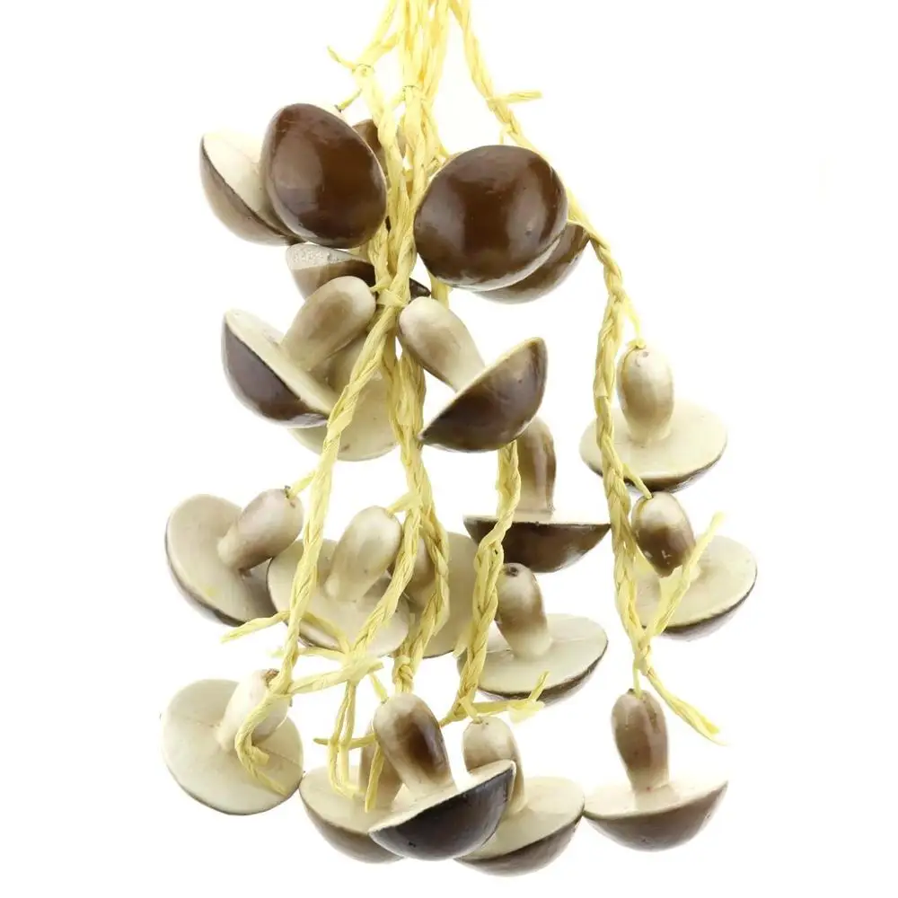 

Gresorth Fake Vegetable Bunch Artificial Mushroom Decoration for Home Kitchen Shop Party Show Food Display - 5 PCS