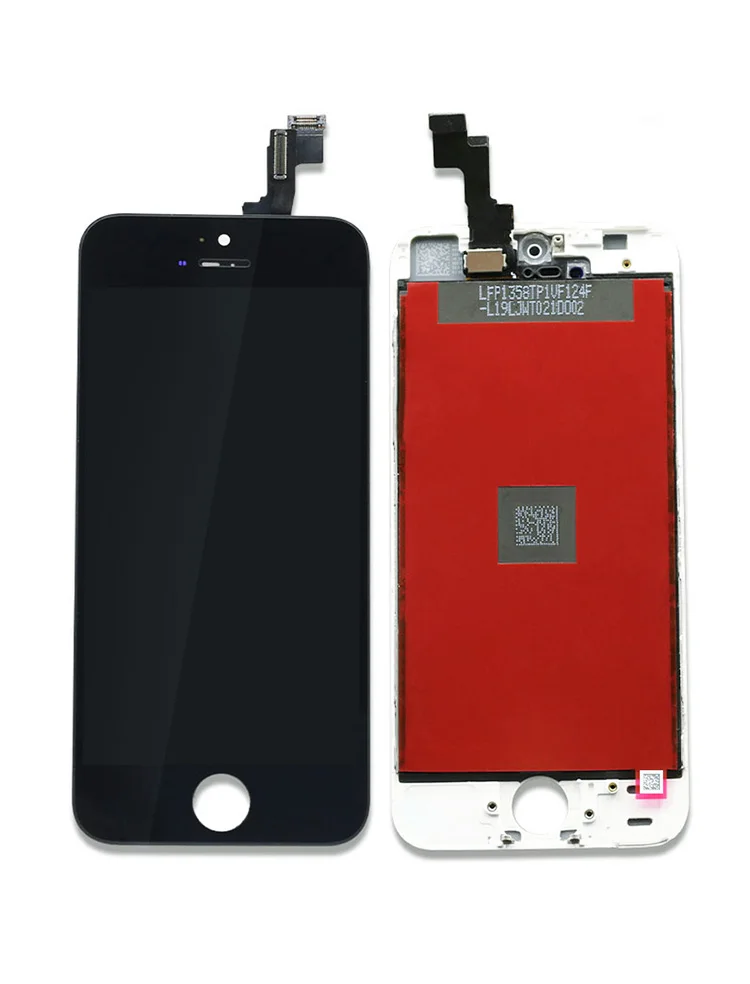 AAA + качественный ЖК дисплей для iPhone 5 5C с сенсорным экраном дигитайзер 5S экран