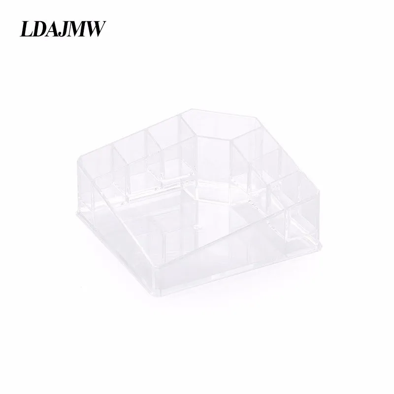 LDAJMW прозрачный акриловый чехол для хранения лака ногтей стойка губной помады