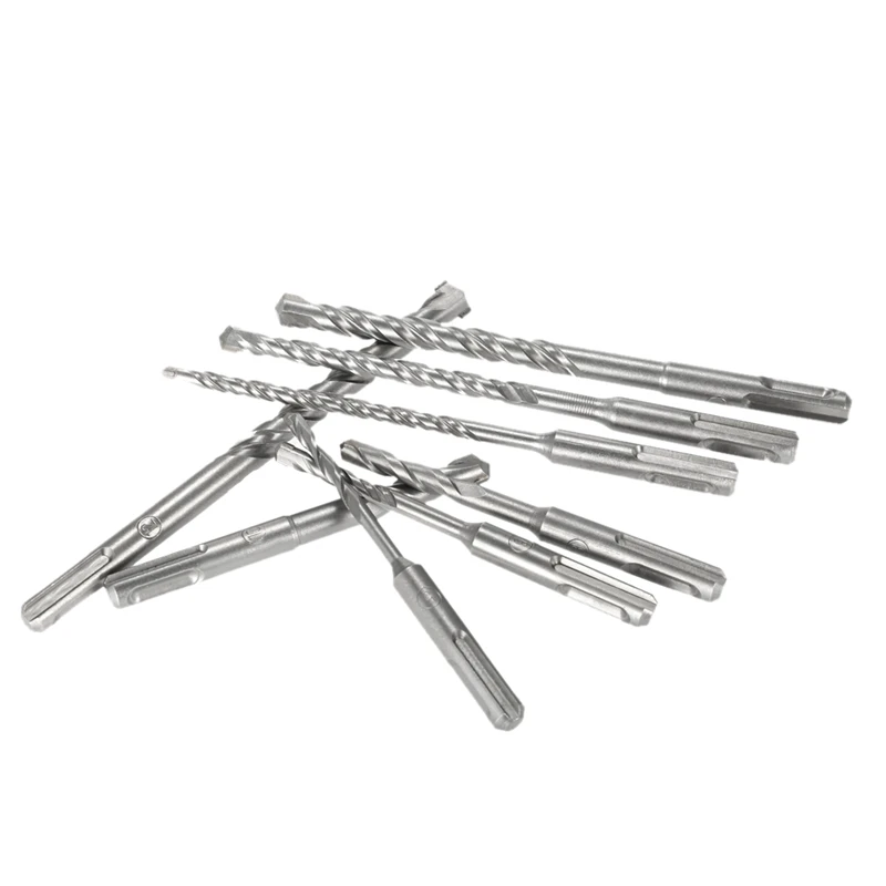 8 шт. Yg8 набор ударных сверл твердосплавные сверла для кладки роторный молоток 2