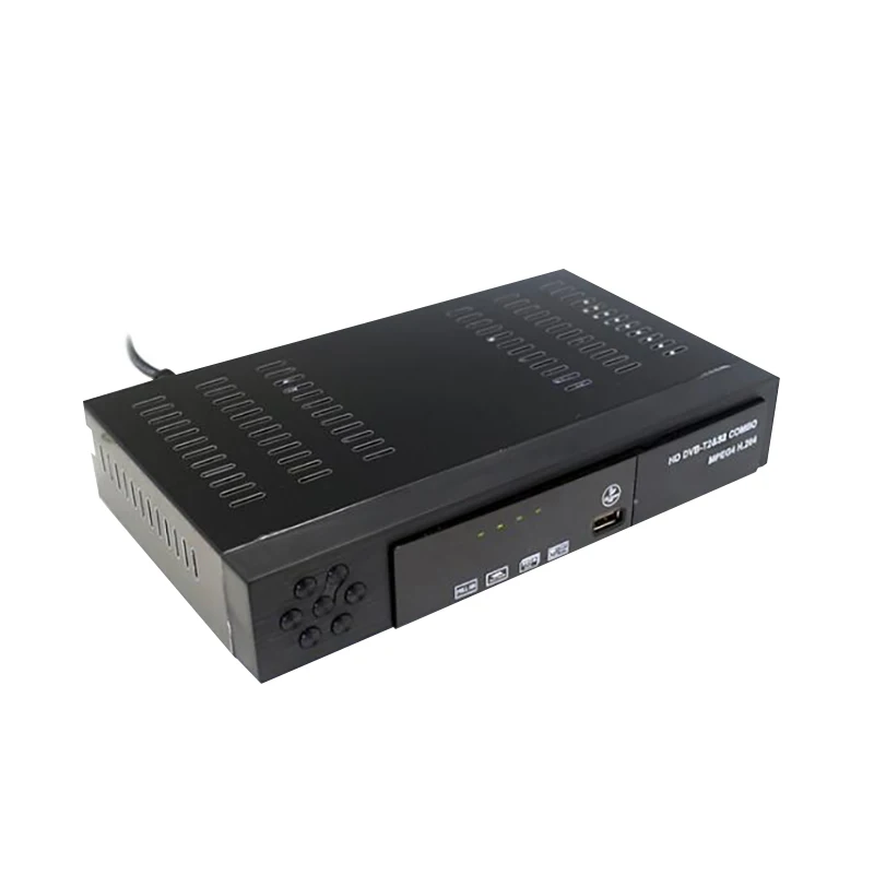 ЕС вилка цифровой наземный спутниковый ТВ приемник Dvb T2 S2 комбо коробка 1080P видео