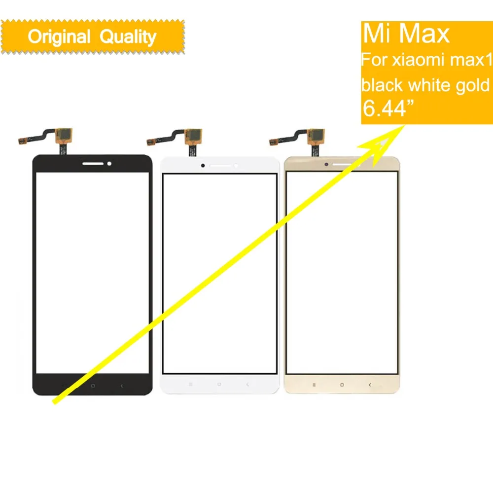 Felfial 10 шт./лот Оригинальный сенсорный экран для Xiaomi Max Mi 1 Max1 MiMax дигитайзер