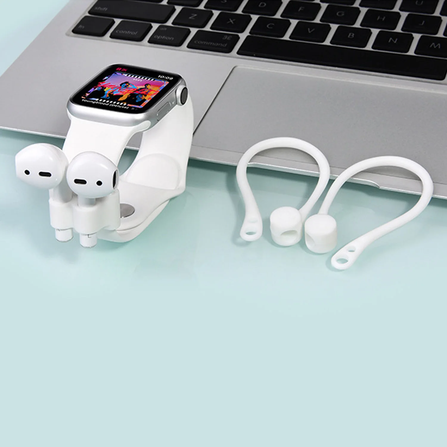 Vococal ушные крючки Анти потери с держателем для часов Apple AirPods 1 2 Air Pods Беспроводные
