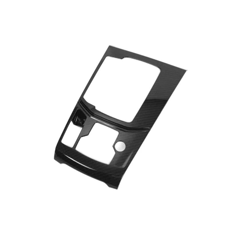 Стильная Наклейка ABS из углеродного волокна для панели ручного тормоза и