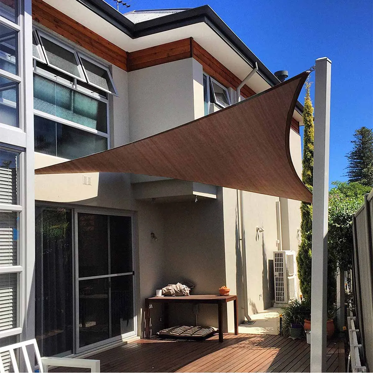 300D Водонепроницаемый прямоугольный навес из полиэстера Солнцезащитная сетка