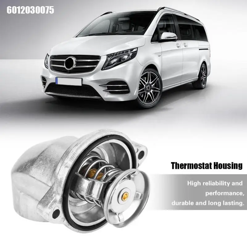 Термостат охлаждающей жидкости с корпусом 6012030075 для MERCEDES Vito W638 638/2 MPV 1996 1998 2000 2001