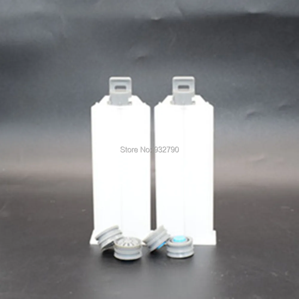 

2 Sets 50ml 1:1 AB Glue Cartridge 2-part Structural Adhesive Cartridge Mixing Tube for Mix Epoxy Resin AB Glue Acrylic Adhesive