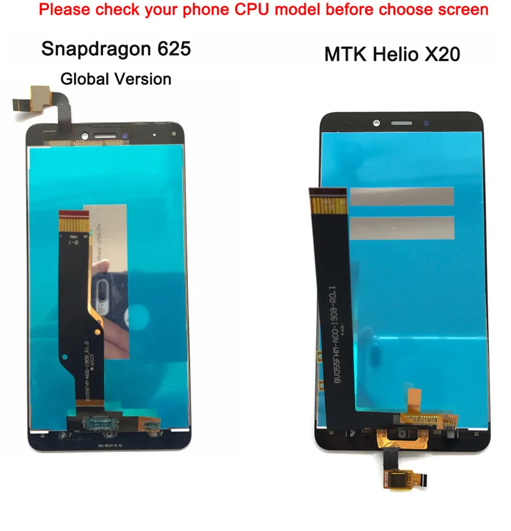 Для Xiaomi Redmi Note 4 MTK Helio X20 ЖК дисплей с сенсорным экраном в сборе Замена для 4X