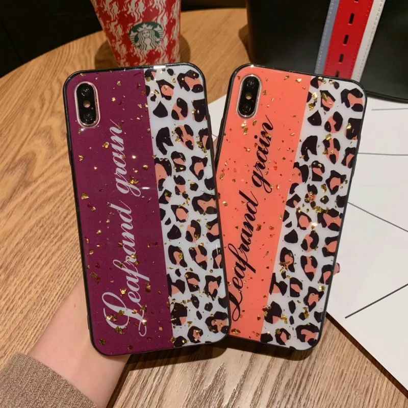 Модный чехол с леопардовым принтом 6 6s 6plus Силиконовый ТПУ для телефона iphone 7 Чехол