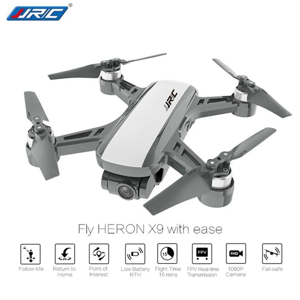 JJRC X9 5G Wi Fi FPV Радиоуправляемый Дрон 1080P камера gps оптическое позиционирование