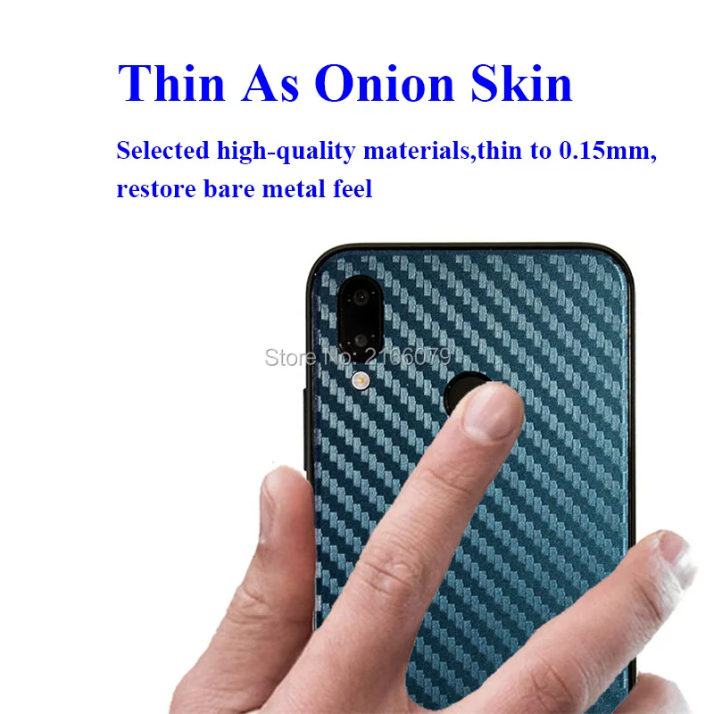 Для Huawei P20 Lite P Smart Plus Nova 4 3 3e 3i 3D градиентная задняя крышка из углеродного волокна