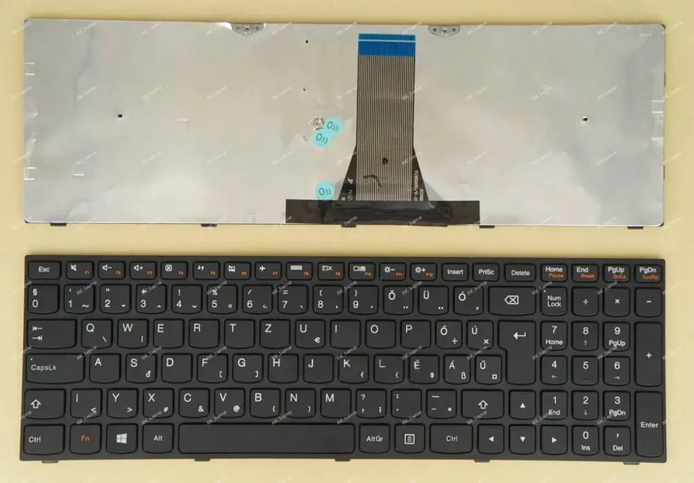 Новая клавиатура HU в венгерском стиле для ноутбука Lenovo|Клавиатуры замены| |
