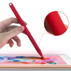 Мягкий силиконовый чехол для Apple Pencil 2-го поколения, чехол для iPad Pencil 2, крышка с наконечником, держатель, сенсорный Стилус для планшета, чехол
