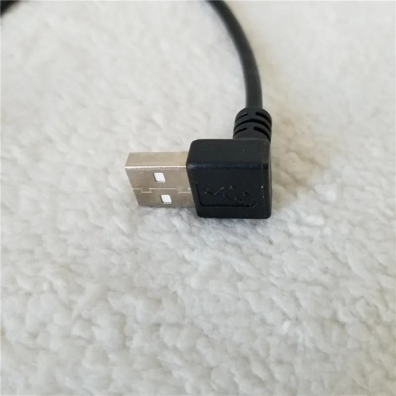 90 градусов вверх угол USB A вниз микро адаптер кабель папа-папа расширение данных